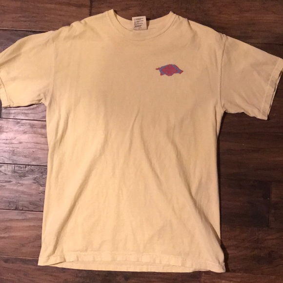 Yellow Arkansas Razorback Comfort Color 